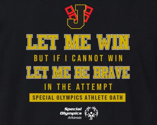  JPS Special Olympics logo with black background